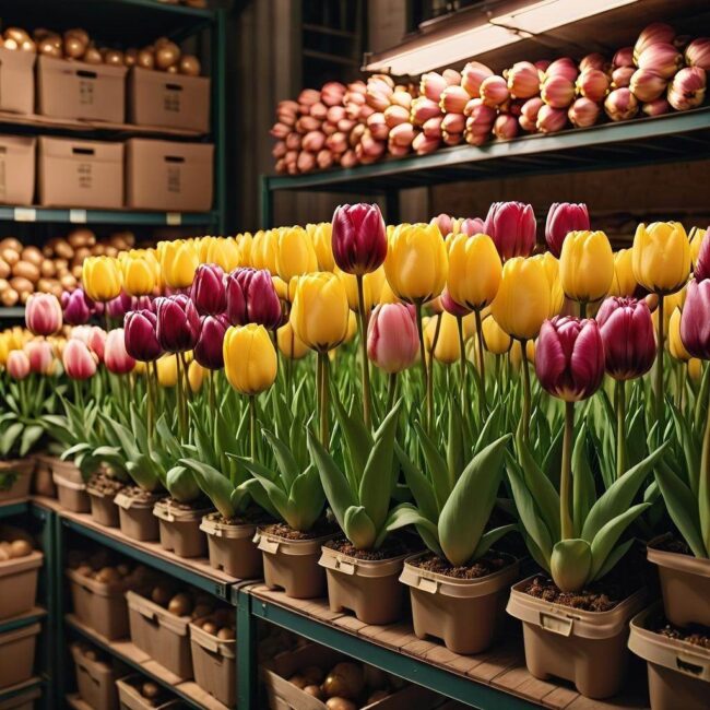 Czy cebulki tulipanów trzeba suszyć przed przechowaniem