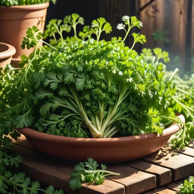 Czy suszyć natkę pietruszki świeżą czy wcześniej sparzoną