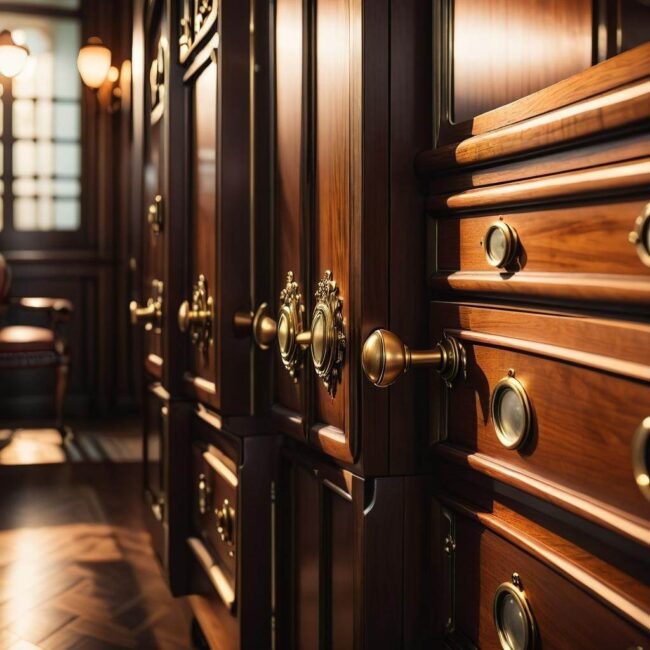 Design retro w okuciach meblowych