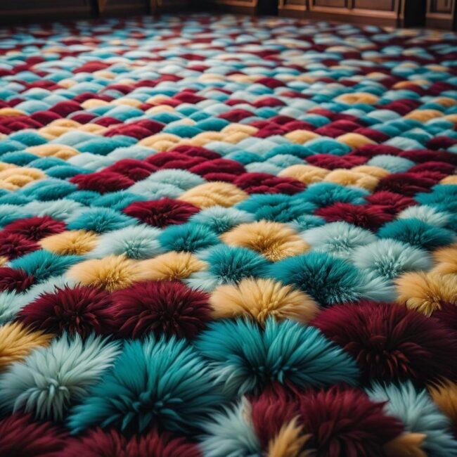 Długowłose dywany do przedpokoju