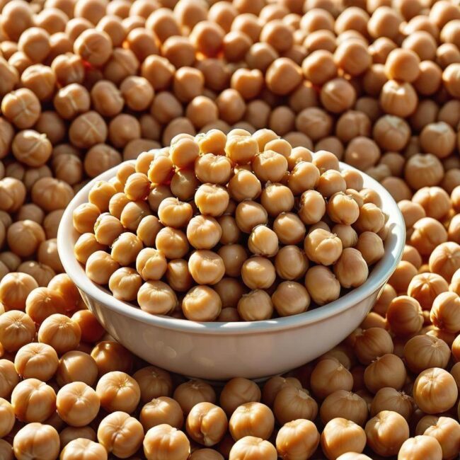 Gotowanie ciecierzycy na mące