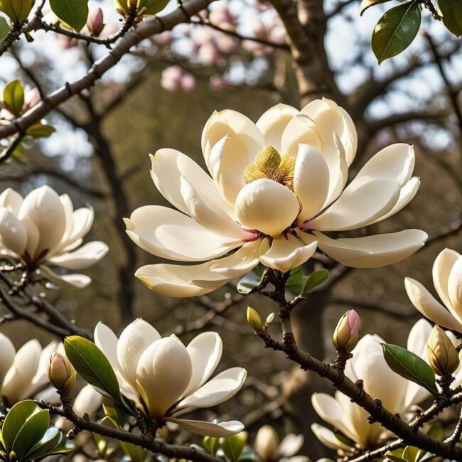 Kiedy spodziewać się pierwszych kwiatów magnolii