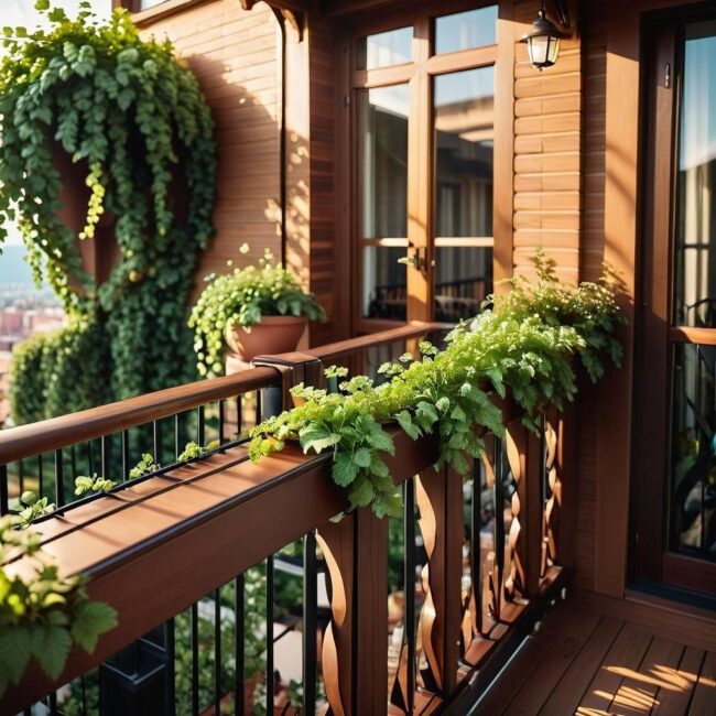 Płoty balkonowe jako element dekoracyjny