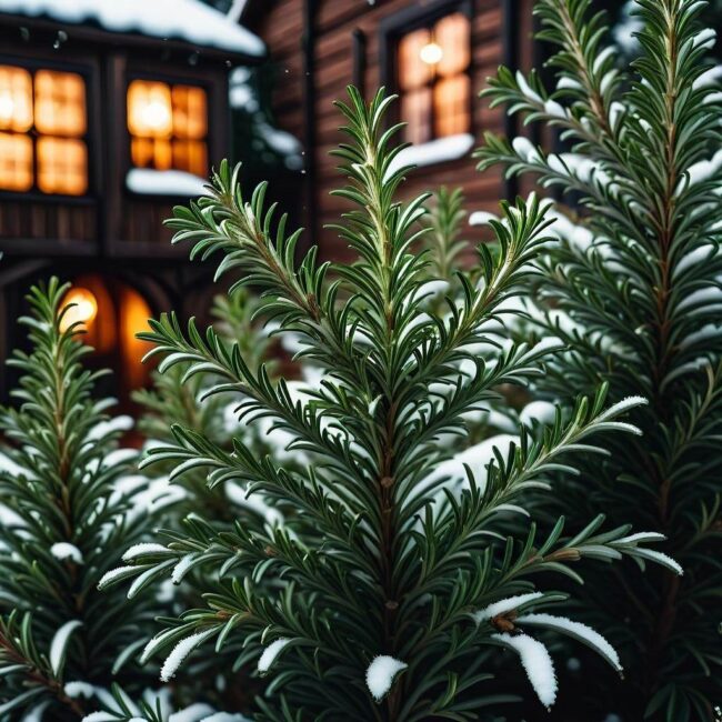 Przechowywanie rozmarynu zimą