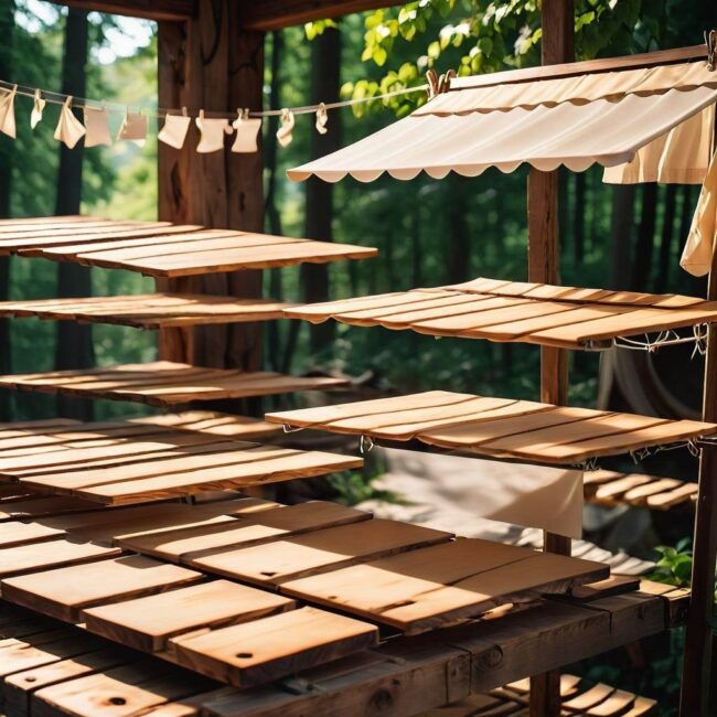 Techniki suszenia desek na powietrzu