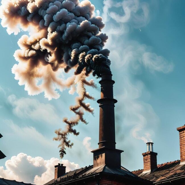 Tłumaczenie snu czarny dym