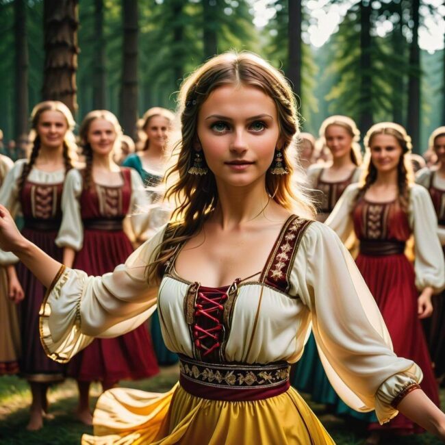 Współczesne wykorzystanie tańców ludowych