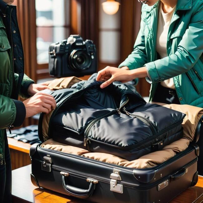 Zabezpiecz marynarkę przed plamami i zabrudzeniami w walizce